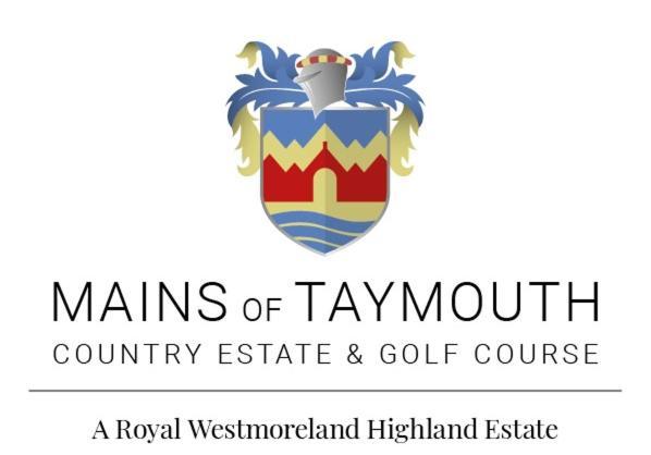 Mains Of Taymouth Country Estate 5* Maxwell Villas Kenmore  Luaran gambar